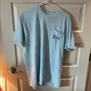 Comfort Colors Light Blue Men's Tee with Pocket